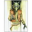 Star Wars Greedo Bounty Hunter Collection Art Lithograph
